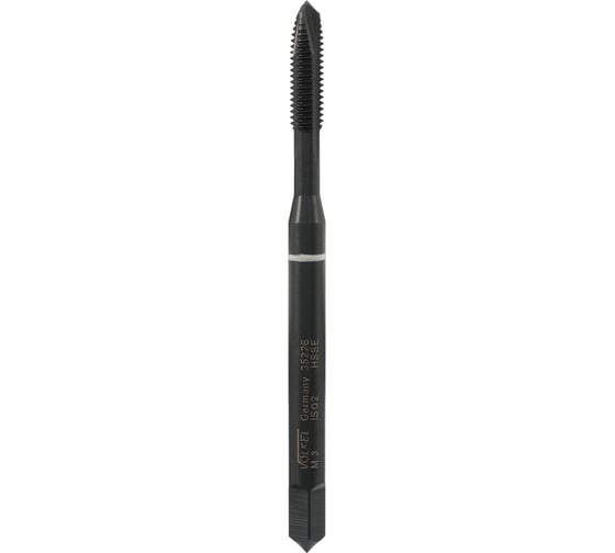 Метчик машинный VOLKEL М 3 шаг 0.5мм DIN371 HSSE-VAP V35226