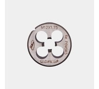 Плашка с кобальтом РОСИНСТРУМЕНТ М12.0x1.75 ГОСТ 9740-71 P6M5K5 6е 76412175