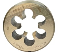 Плашка с кобальтом РОСИНСТРУМЕНТ М27.0x3.0 ГОСТ 9740-71 P6M5K5 6е 764273