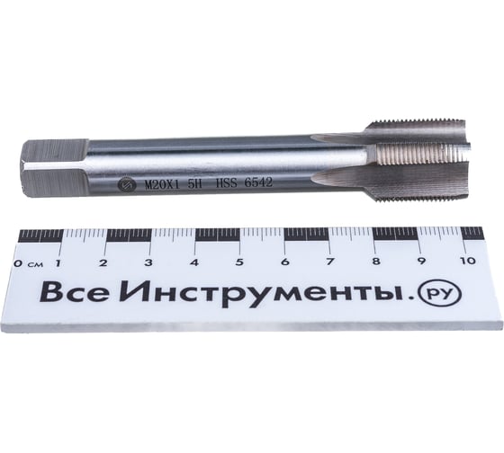 Метчик м/р ИНСТУЛС М. 20.0х1.0 к-т Р6М5 5H 2621-1711/1709 Гост 3266-81 00001253784