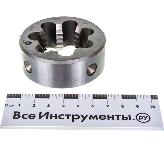 Плашка ИНСТУЛС М. 36.0х4.0х65х25 9SiCr 6h DIN223 00001289713