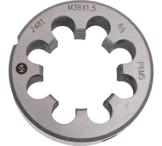 Плашка ИНСТУЛС М. 36.0х1.5х65х18 HSS 6g DIN223 00001220050 1