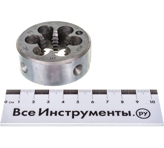 Плашка ИНСТУЛС М. 24.0х3.0х55х22 9SiCr 6g DIN223 левая 00001178377
