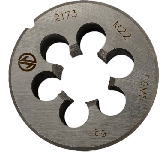 Плашка ИНСТУЛС М. 22.0х2.5х55х22 HSS 6g DIN223 00001343233 1