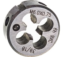 Плашка ИНСТУЛС М. 6.0х0.75х20х7 9SiCr 6h DIN223 00001289686
