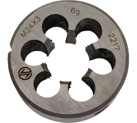 Плашка ИНСТУЛС М. 24.0х3.0х55х22 9SiCr 6g DIN223 00001178304