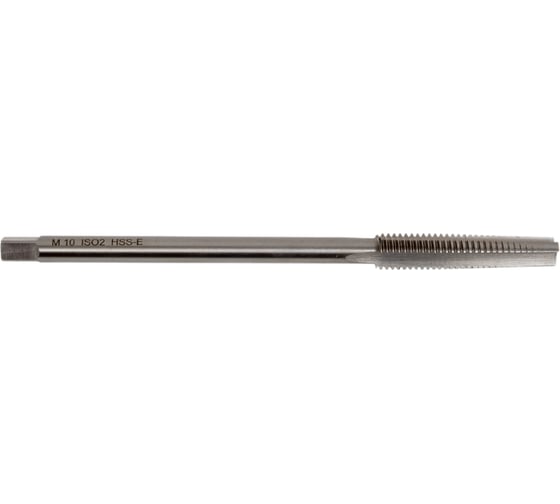 Метчик гаечный VOLKEL М10 шаг 1.5мм DIN357 HSSE 140мм V37146