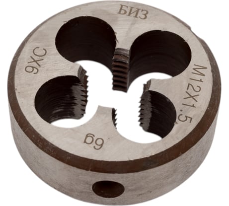 Круглая плашка БИЗ М 12,0*1,50 1215pm