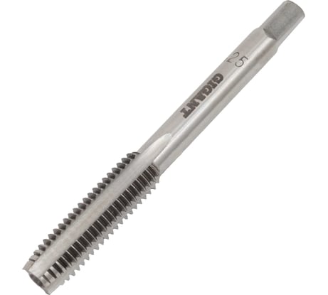 Ручной одинарный метчик Gigant для нарезания метрической резьбы М8x1,25 GT-0082