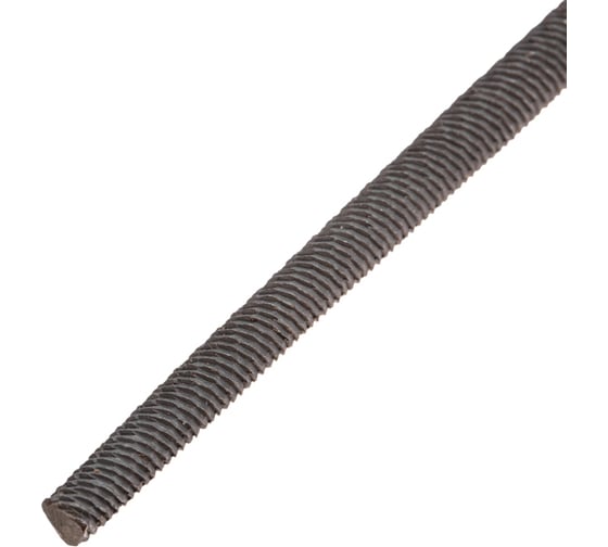 Напильник Kranz круглый 150 мм, деревянная ручка KR-12-4123