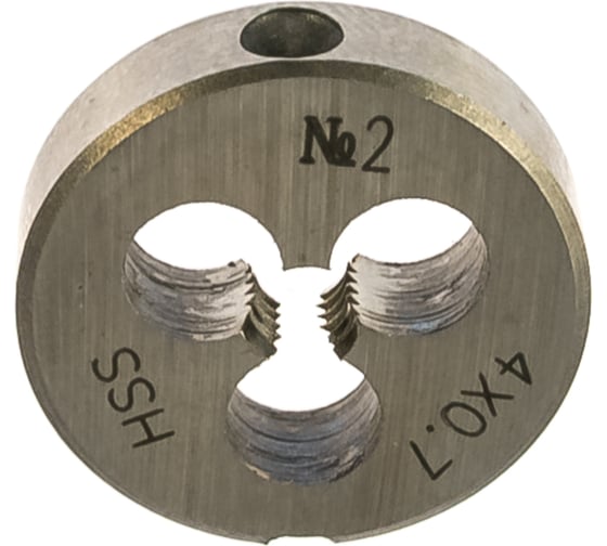 Плашка M4x0,7 HSS 4341 ПрофОснастка №21 арт. 50411121