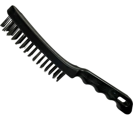 Металлическая щетка с пластиковой ручкой ON 6-и рядная 20-01-106