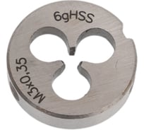 Плашка PROJAHN M3x0,35, HSS-G, DIN EN 22568, 6g, 20x5 мм 98503035