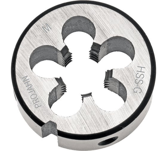 Плашка PROJAHN Mf6x0,75, HSS-G, DIN EN 22568, 6g, 20x7 мм 98506075 1