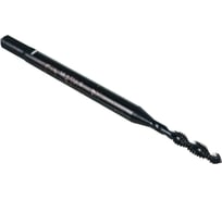 Машинно-ручной метчик WOLFSTAR M2,0х0,4 HSS-EX BLACK OXIDE, с винтовой канавкой, tn20204