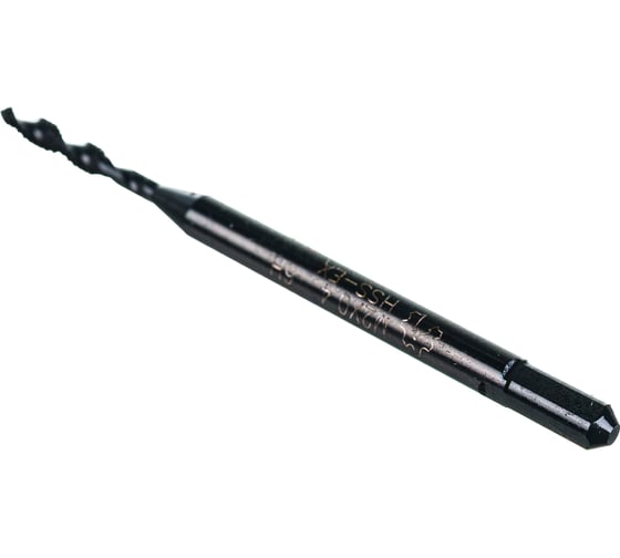 Машинно-ручной метчик WOLFSTAR M2,0х0,4 HSS-EX BLACK OXIDE, с винтовой канавкой, tn20204