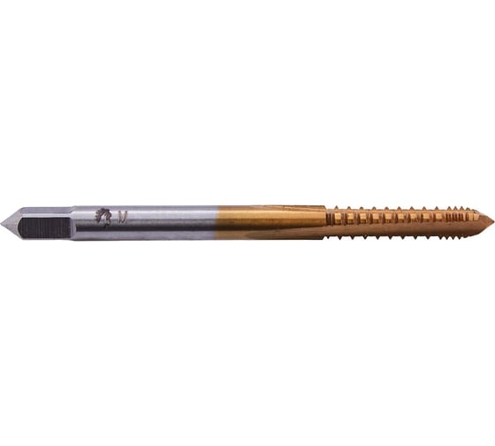 Машинно-ручной метчик WOLFSTAR M8,0х1,25 HSS-E TiN, шахматный, tc00812