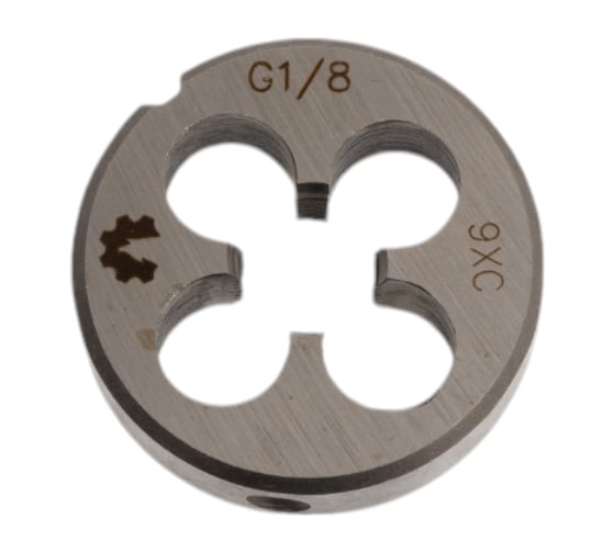 Трубная плашка WOLFSTAR G 1/8 ГОСТ 9740-71 9ХС dt00018 1