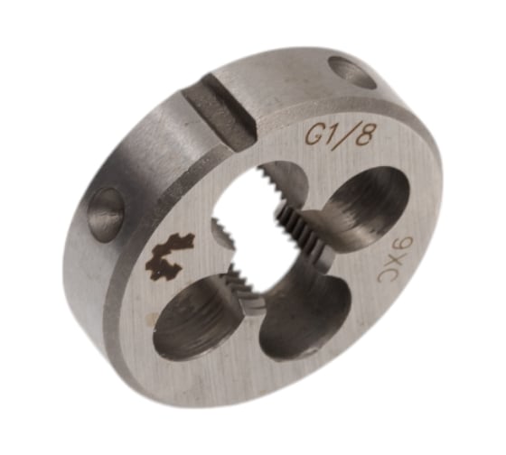 Трубная плашка WOLFSTAR G 1/8 ГОСТ 9740-71 9ХС dt00018