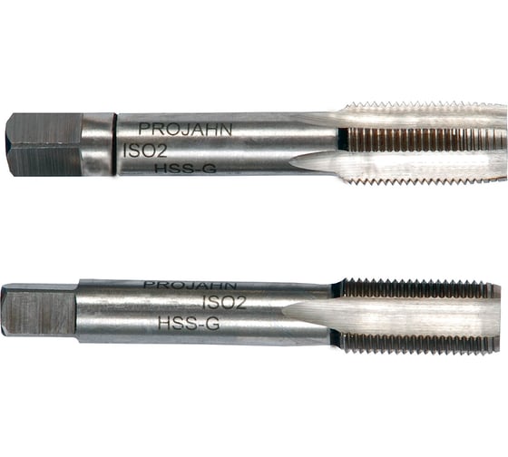 Ручные метчики PROJAHN M12x1,5, HSS, DIN 352, 6H, комплект из 2 штук 9351215