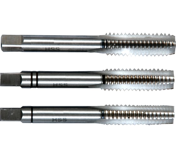 Ручные метчики PROJAHN UNF Nr. 12-28, HSS, DIN 2181, 2B, комплект из 2 штук 93412