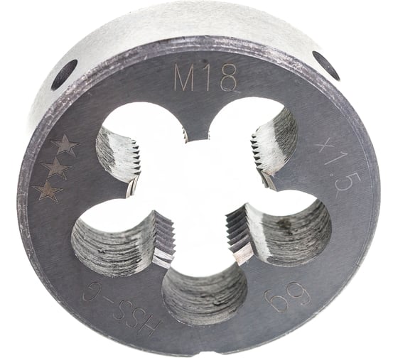Плашка PROJAHN M18x1,5, HSS-G, DIN EN 22568, 6g, 45x14 мм 9851815
