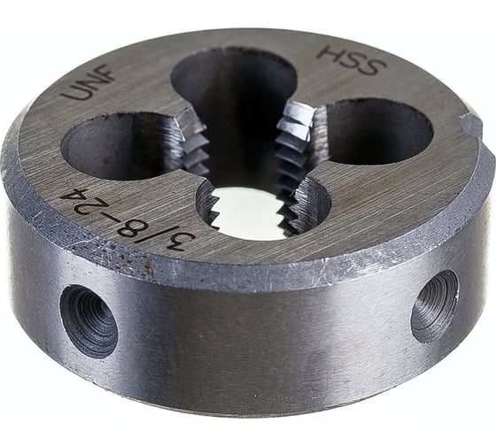 Плашка PROJAHN UNF 3/8-24, HSS-G, DIN EN 22568, 2A, 30x11 98903