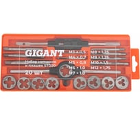 Набор метчиков и плашек Gigant 20 предметов STD20