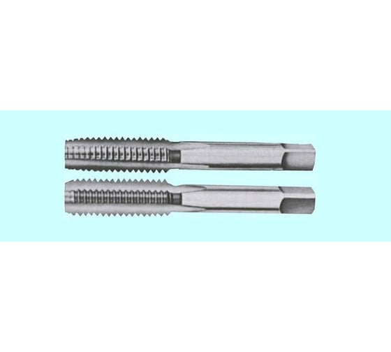 Метчик CNIC 5/8" BSF 55гр 9ХС дюймовый, ручной, к-т из 2-х шт. 14 ниток/дюйм 45933