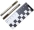 Метчик CNIC 3/8" BSW 55гр 9ХС дюймовый, ручной, к-т из 2-х шт. 16 ниток/дюйм 45928 2