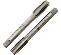 Метчик CNIC 7/16" BSW 55гр 9ХС дюймовый, ручной, к-т из 2-х шт. 14 ниток/дюйм 45934