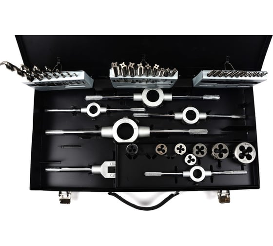 Набор метчиков и плашек Kamasa Tools 44 предмета K 11400