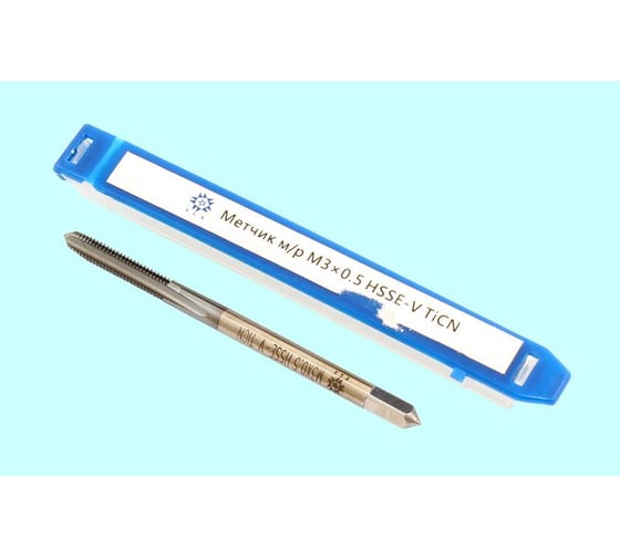 Метчик TLX М 3,0 0,5 м/р.HSSЕ-V GV3 покрытие TiCN ISO 529 74556