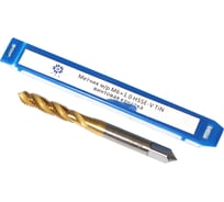 Метчик TLX М 6,0 1,0 м/р.HSSЕ-V GV3 винтовая канавка, покрытие TiN ISO 529 74572