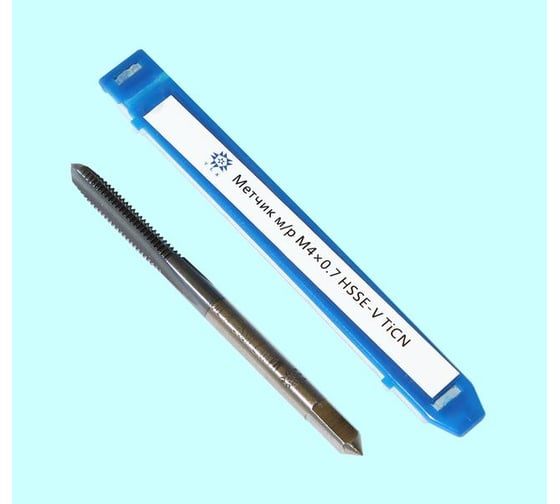 Метчик TLX М 4,0 0,7 м/р.HSSЕ-V GV3 покрытие TiCN ISO 529 74557
