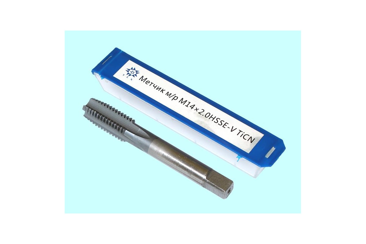Метчик TLX М14,0 2,0 м/р.HSSЕ-V GV3 покрытие TiCN ISO 529 74563 ...