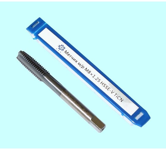 Метчик TLX М 8,0 1,25 м/р.HSSЕ-V GV3 покрытие TiCN ISO 529 74560
