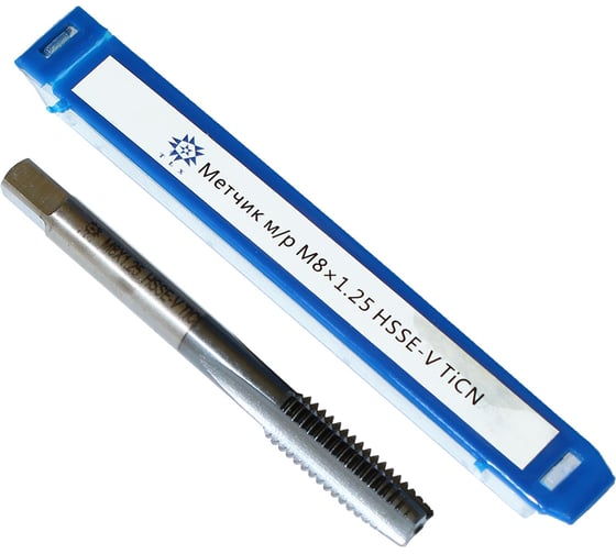 Метчик TLX М 8,0 1,25 м/р.HSSЕ-V GV3 покрытие TiCN ISO 529 74560