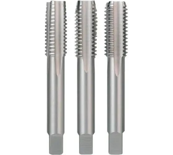 Метчик Sekira м/р М1.6x0.35 Р6М5 (HSS6542) 3 шт. 00-00008820