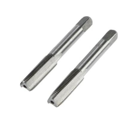 Метрические ручные метчики TUNDRA М6 х 1 мм, комплект из 2 шт. 2705905
