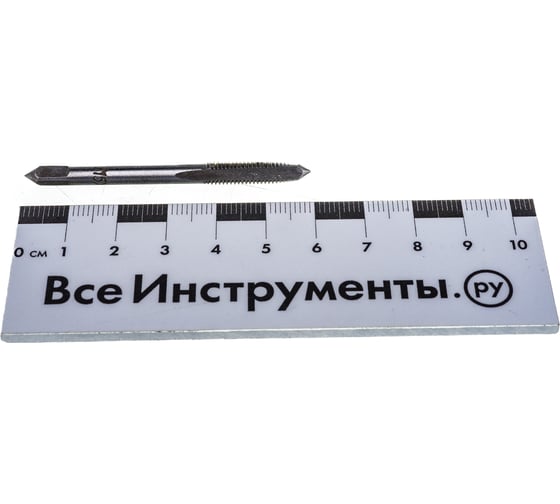 Метрические ручные метчики  ТУНДРА М5 х 0.8 мм, комплект из 2 шт. 2705903