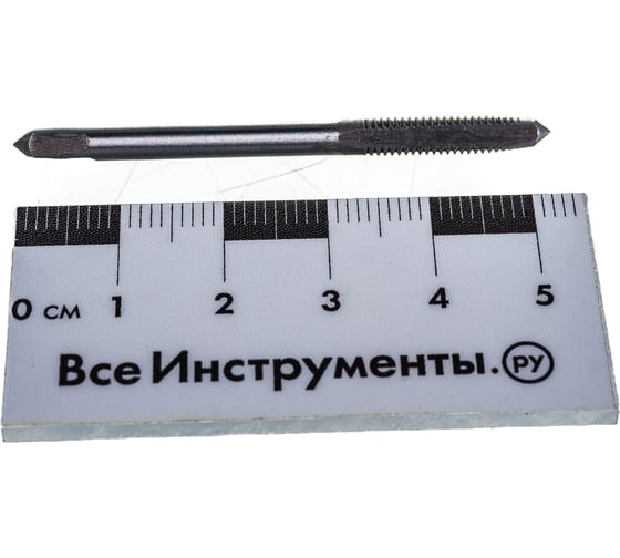 Метрические ручные метчики ТУНДРА М4 х 0.7 мм, комплект из 2 шт. 2705902