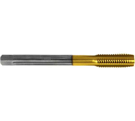 Метчик Beltools М12x1,75 машинно-ручной 6H К35С сквозной TiN L=110мм DIN376 TTT701120150 ri.117.86