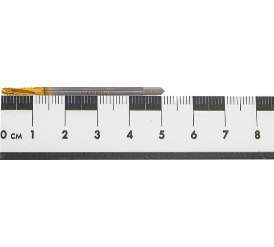 Метчик Beltools М2,5x0,45 машинный 6H К35С глухой TiN винтовой L=50мм DIN371 TBT702025045 ri.117.71