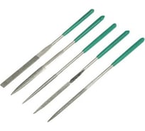 Набор алмазных надфилей TUNDRA 50 х 140 х 3 мм, обрезинные рукоятки, 5 шт. 2275918