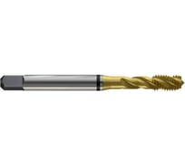 Метчик New Century M3x0.5, Alpha-TAP, DIN371, HSS (M2), со спиральной канавкой, покрытие TiN T8804206