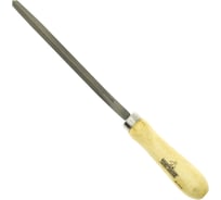 Напильник ЧЕГЛОК трехгранный, с деревянной ручкой, 250мм №2, 16-06-432