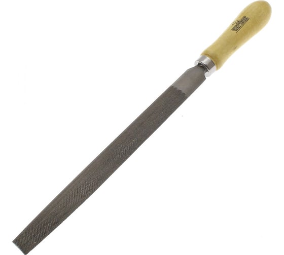Напильник ЧЕГЛОК полукруглый, с деревянной ручкой, 200 мм №2, 16-06-322 1