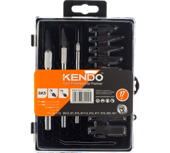 Набор резцов KENDO 80202