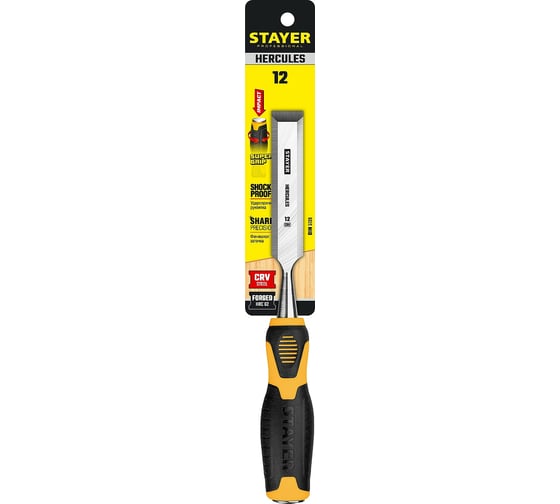 Стамеска-долото Stayer HERCULES 12 мм 18205-12_z01